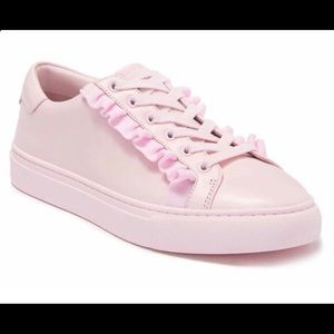 Tory Burch pink ruffle sneaker (NEW!)